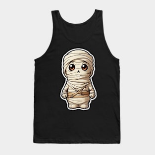 Cute Little Halloween Mummy Tank Top